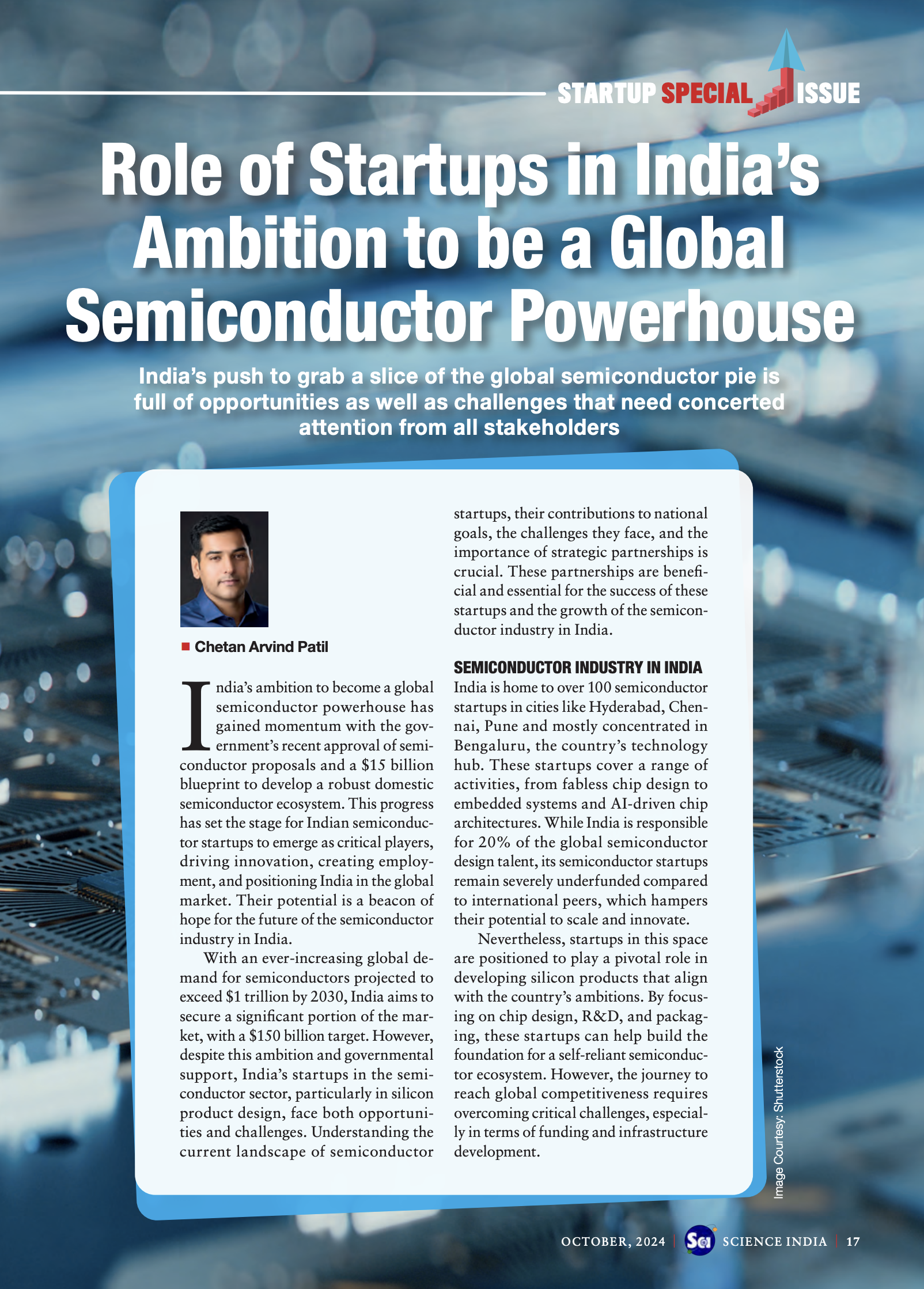 Role Of Startups In India’s Ambition To Be A Global Semiconductor ...